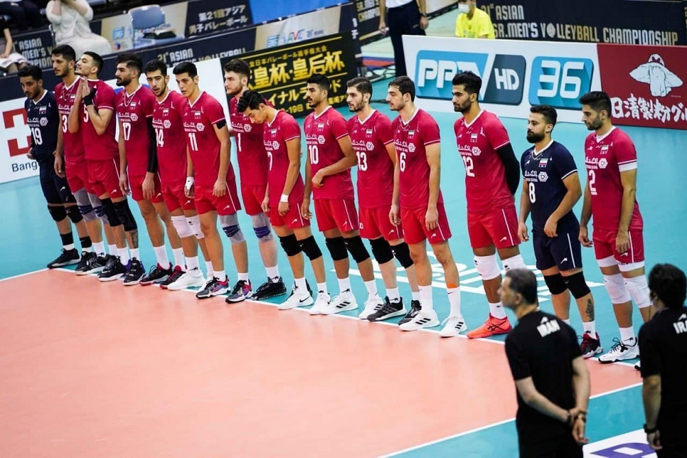 والیبال قهرمانی آسیا ایران چین تاپیه