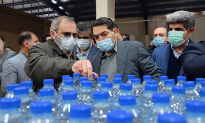 افتتاح کارخانه آب آشامیدنی درشهرستان شازند با حمایت بانک توسعه تعاون