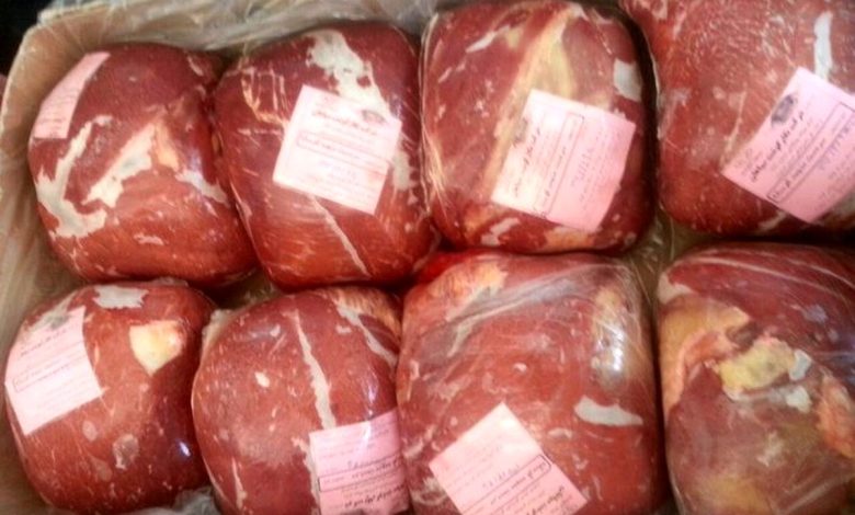 توزیع گوشت منجمد ارزان از فردا