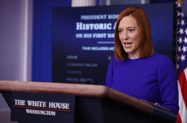 جنگ هسته ای جن ساکی سخنگوی کاخ سفید پیروز جنگ هسته ای