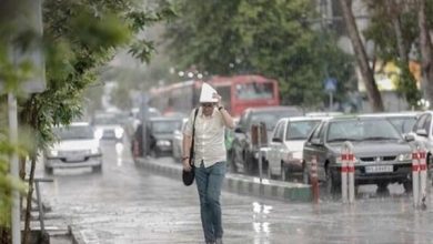 تداوم سامانه بارشی در 8 استان کشور