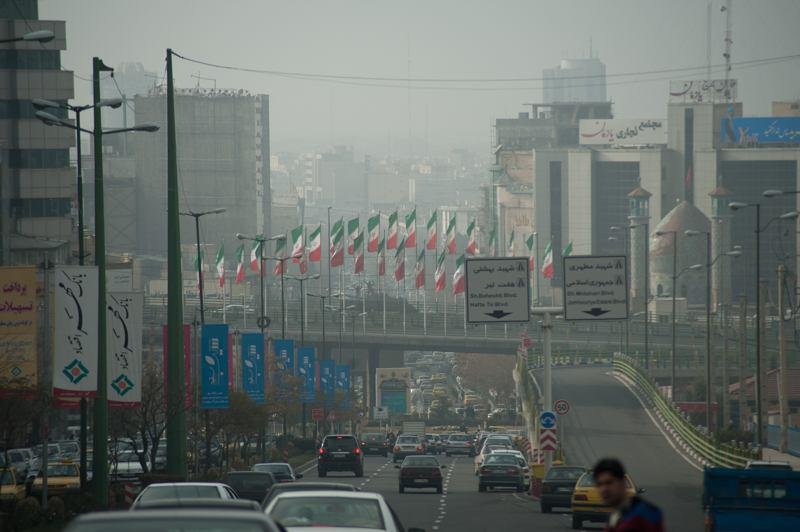 تداوم غبارآلودگی و افزایش دمای تهران