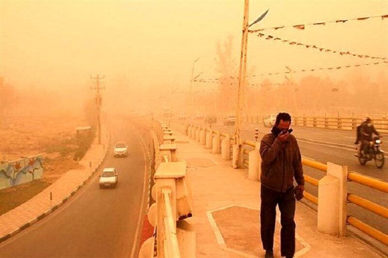 پیش بینی وضع هوا فردا توده گردوخاک وارد کشور می‌شود