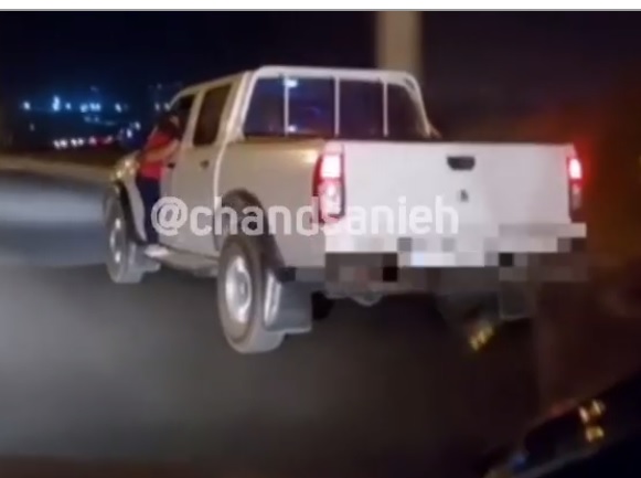 اقدام جنون‌آمیز راننده کاپرا در شیراز+فیلم