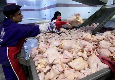 کاهش 9 هزار تومانی قیمت مرغ در بازار