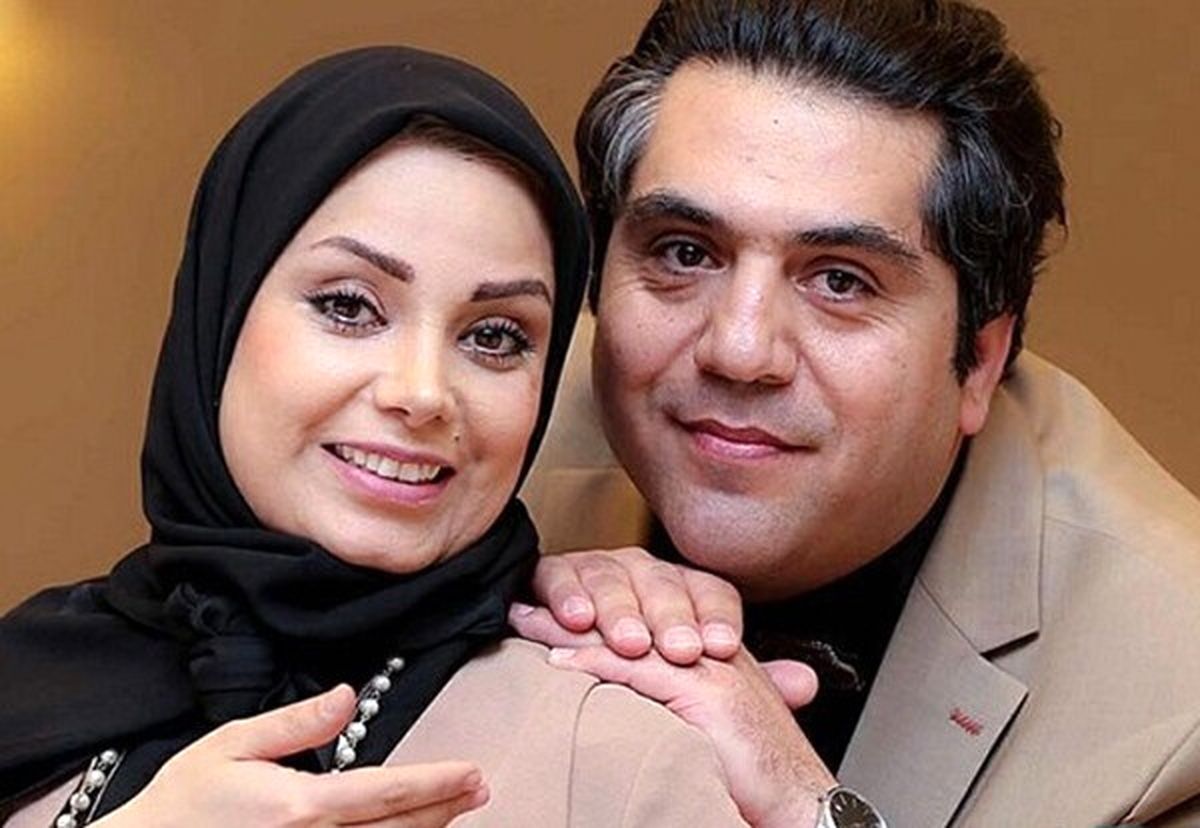 آرایش عجیب و غریب خانم مجری پر حاشیه در کنار همسرش!+ عکس
