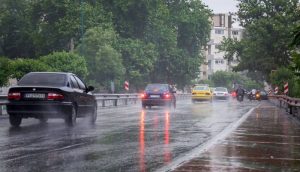 باران و برف در ۱۰ استان