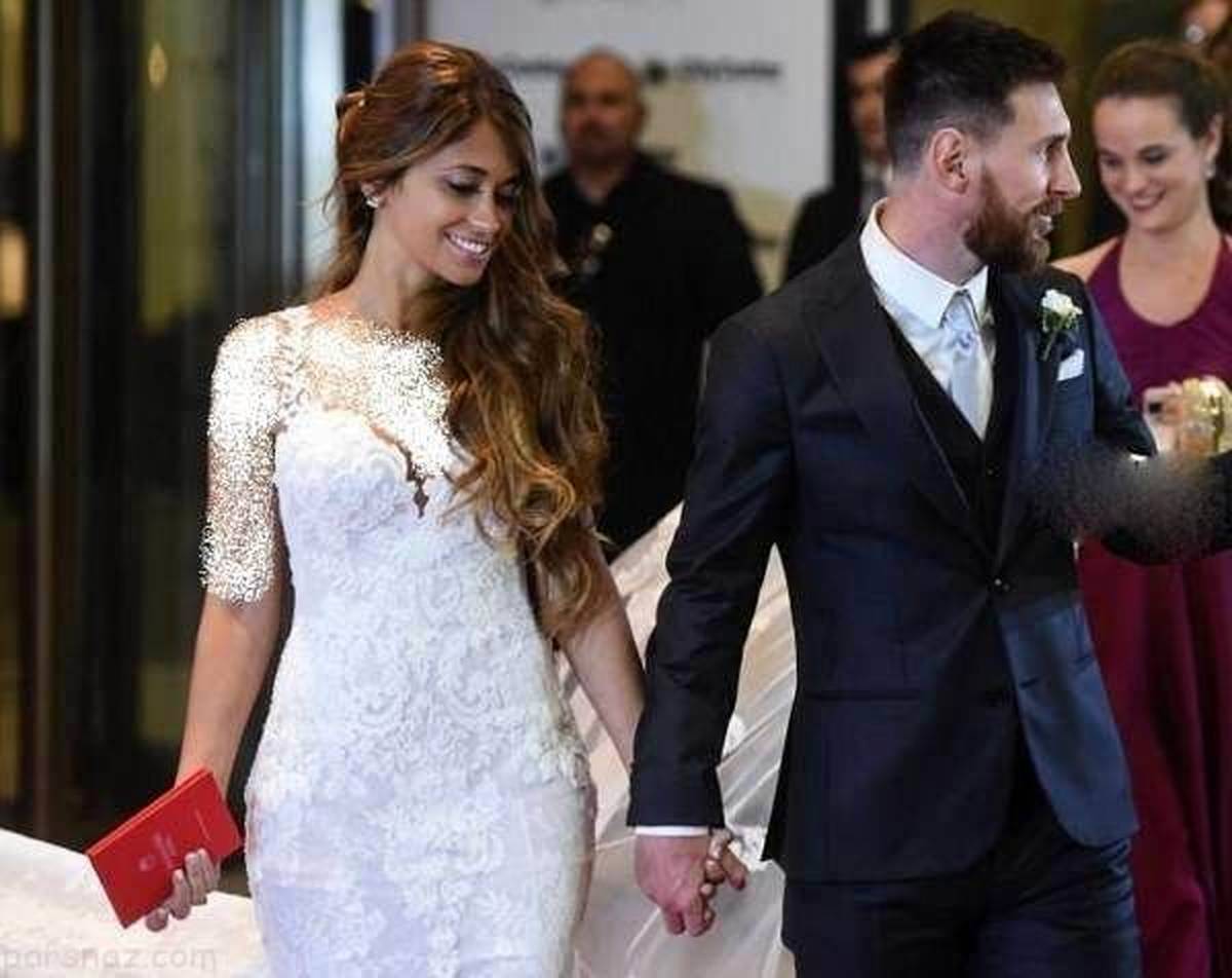 لباسی که مادر مسی به لج عروسش پوشید+ عکس