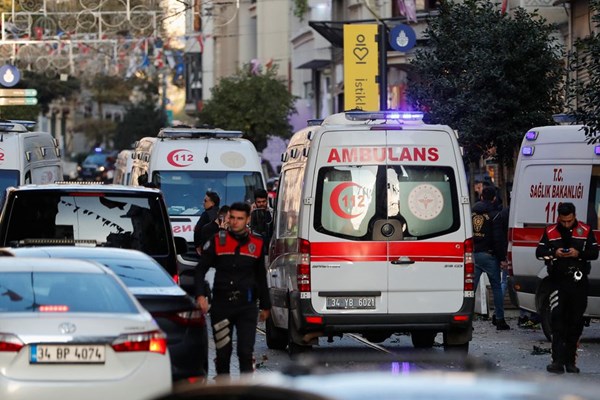 انفجار مهیب در مرکزی تجاری ترکیه