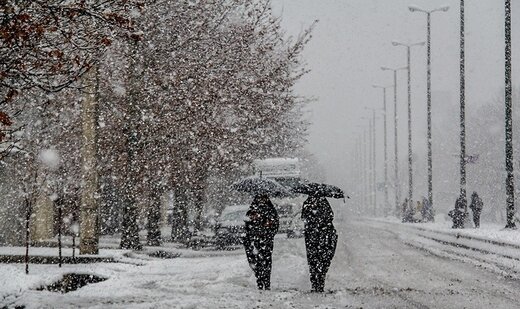 بارش برف و باران در بیشتر مناطق کشور 