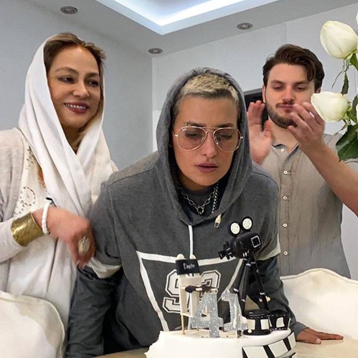 تتوهای مردانه همسر اول امین حیایی+ عکس