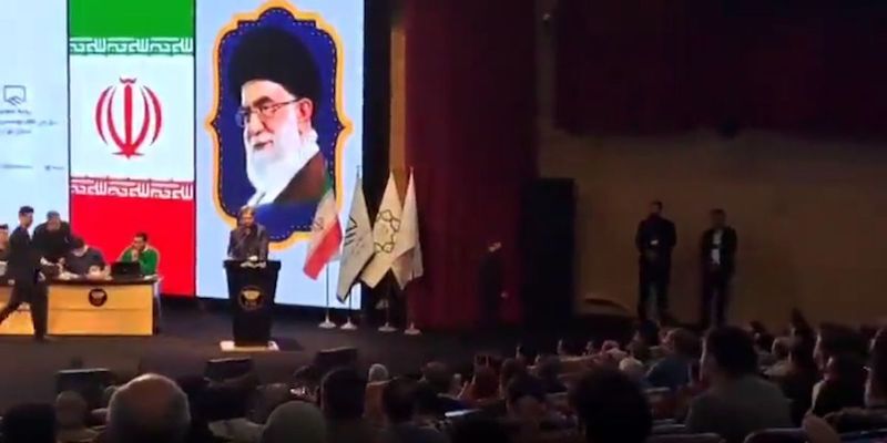 انتخابات هیات رییسه سازمان مهندسی تهران بعد از اقدام جنجالیِ خانم معترض+ عکس