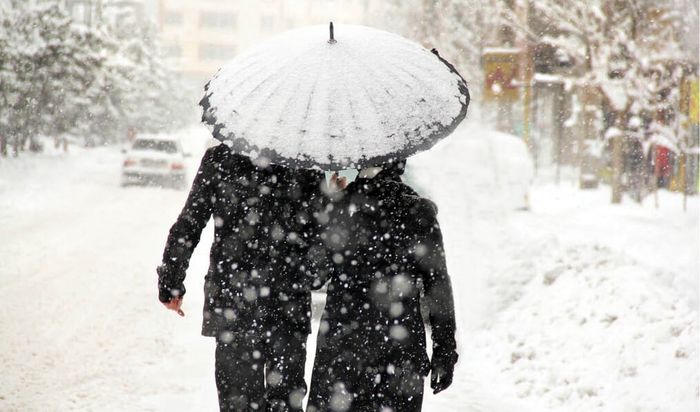 هشدار بارش سنگین برف در ۱۲ استان کشور
