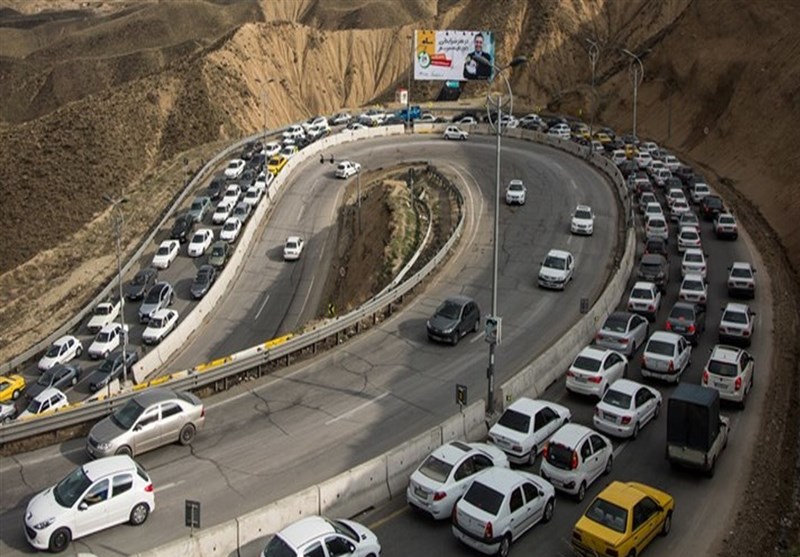 اتفاقی عجیب در جاده چالوس+ عکس