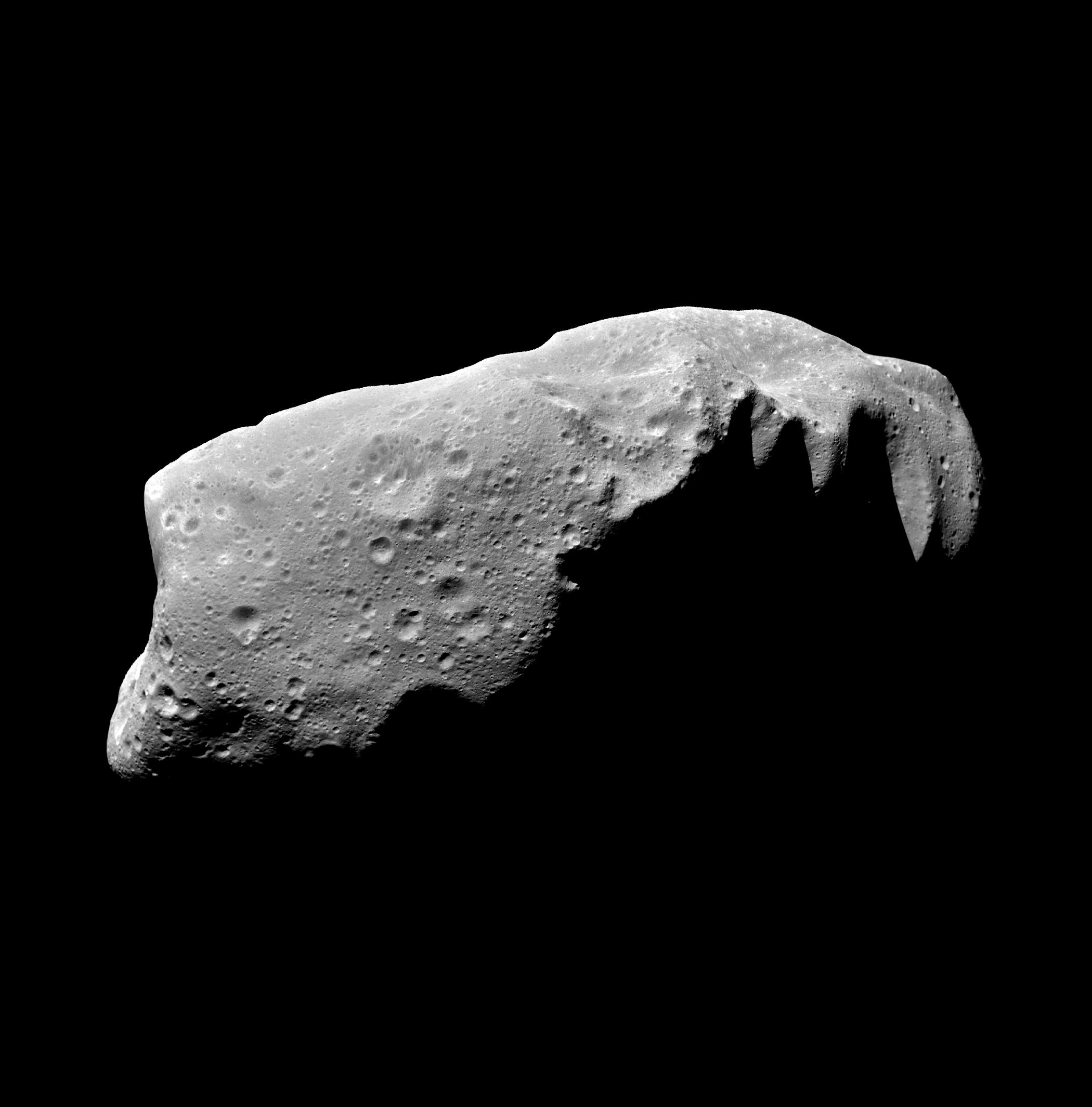 عکس ناسا؛ سیارک ایدا به همراه تنها قمرش