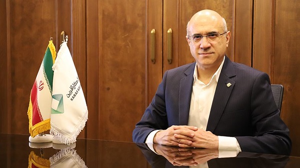 محمدرضا خورسندی رییس هیات مدیره بانک