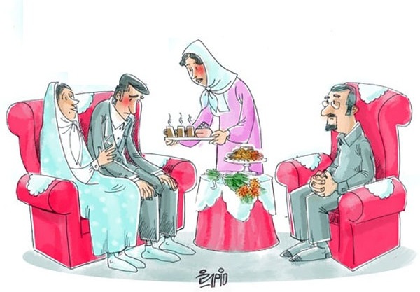 پوشش این دختر در خواستگاری وایرال شد+ عکس