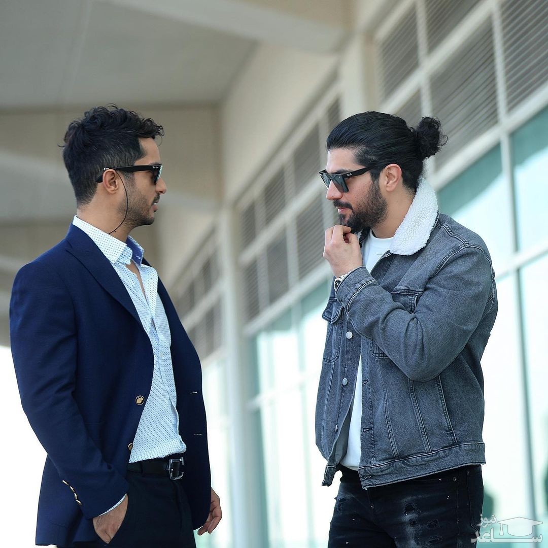 قاب برادرانه‌ی سینا و ساعد سهیلی در یک استوری+ عکس