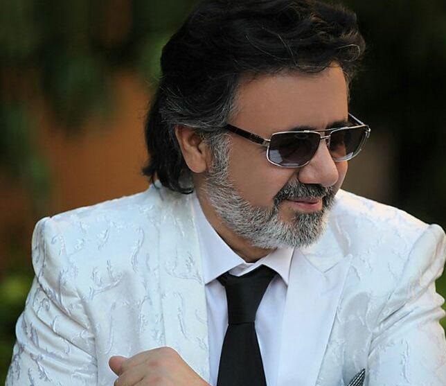 همسر جذاب و چشم رنگی معین+ عکس