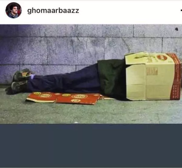 پست احساسی و دردناک رسول خادم+ عکس