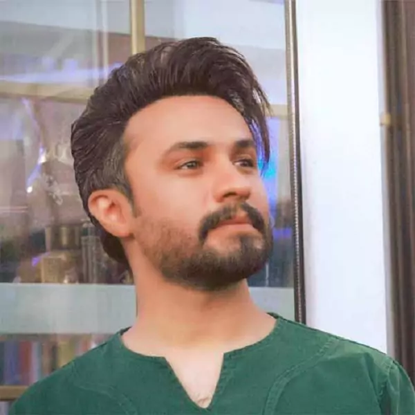 راغب و بازیگر معروف در مراسم اربعین+ عکس