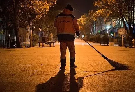اقدام تحسین برانگیز همسر پاکبان+ عکس