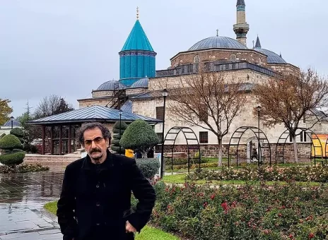 شهرام ناظری در مراسم بزرگداشت مولانا حضور یافت+ عکس