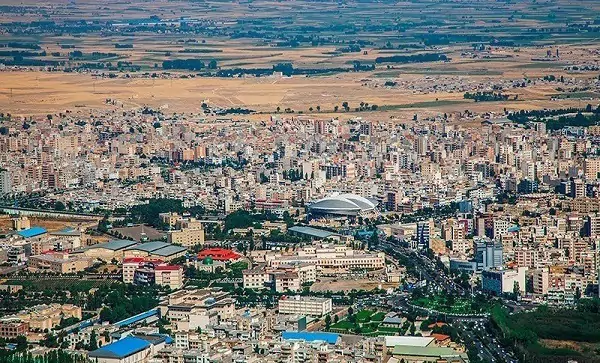 دریاچه ای زیبا در قلب شهر اردبیل+ عکس