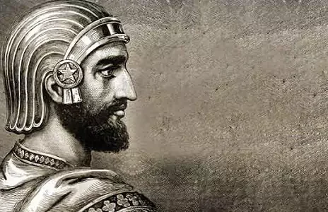 ویدیویی از چهره شگفت انگیز کوروش هخامنشی از کودکی تا پیری