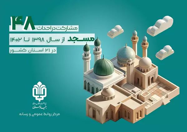 مشارکت بنیاد علوی در ساخت ۴۸ مسجد در ۲۱ استان کشور