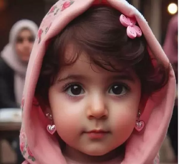 سنگ مزار دخترک کاپشن صورتی نصب شد+ عکس