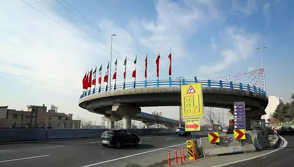 اولین ویدیو از عملکرد پل ضد برف در تهران