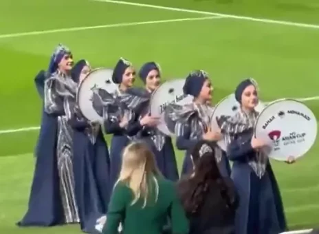 دف نوازی زنان در قطر همچنان نقل محافل است!+ عکس