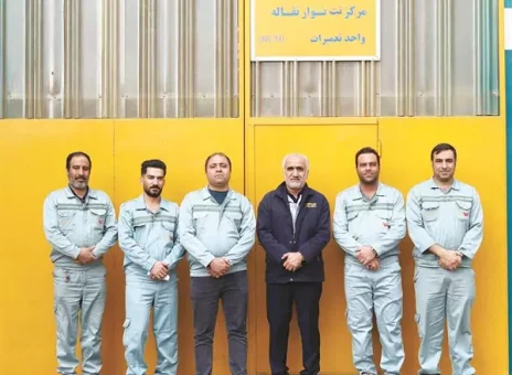 صرفه‌جویی ارزی در مرکز نگهداری و تعمیرات نوار نقاله‌های تعمیرات مرکزی فولاد مبارکه