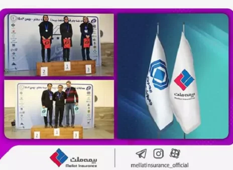 درخشش کارکنان شرکت بیمه ملت در اولین دوره مسابقات شنای صنعت بیمه