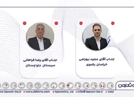 نتایح انتخابات سراسری هیات رئیسه شورای هماهنگی شرکت‌های بیمه در استان‌ها