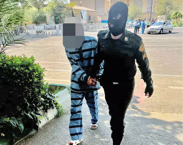 خالکوبی جالب زورگیر تهرانی+ عکس