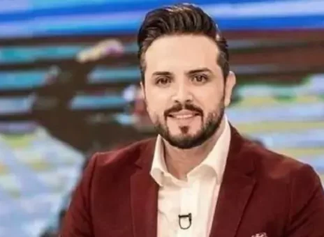 عکس خانوادگی مجری خوشتیپ به بهانه نوروز