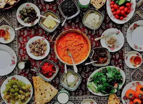 لیست غذاهای ماه رمضان برای افطاری/افطاری چی بخوریم
