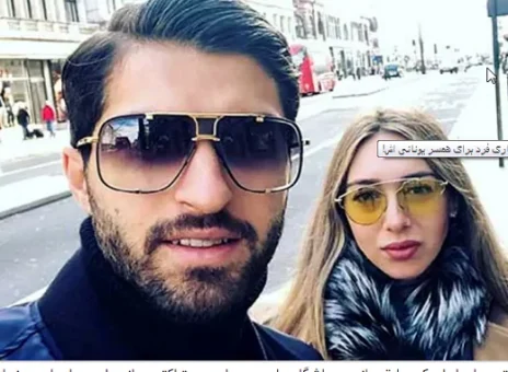 جشن تولد ساده و صمیمانه کریم انصاری فرد برای همسر یونانی اش