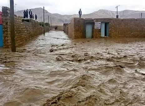عکسی خاص از سیلاب سیستان و بلوچستان