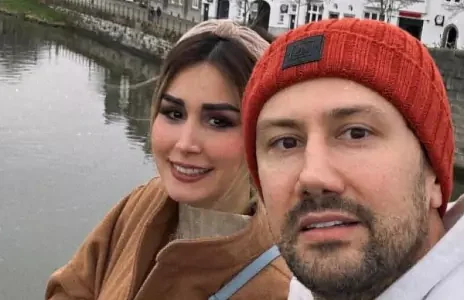 استایل جذاب و شیک شاهرخ استخری و همسرش