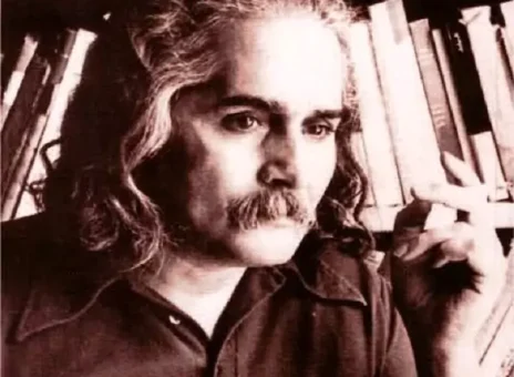 ژست جالب و دیده نشده از اخوان ثالث + عکس