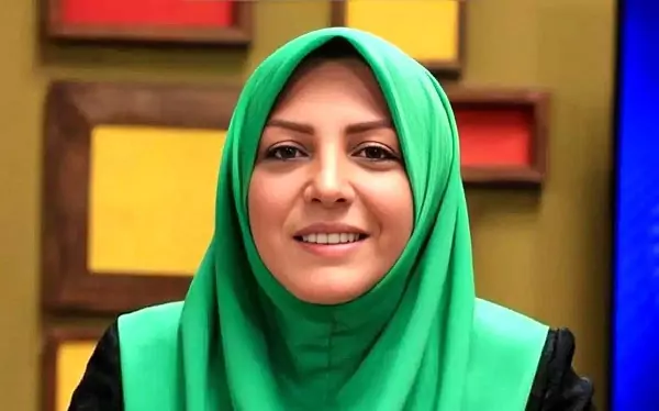 سلفی متفاوت المیرا شریفی‌مقدم از پشت صحنه برنامه تلویزیون