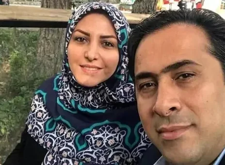 داوود عابدی، مجری ورزشی شبکه خبر و همسر المیرا شریفی مقدم در بیمارستان بهمن بستری شد