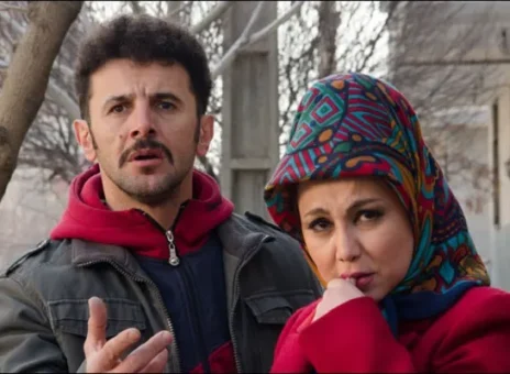 چهره متفاوت بهنوش بختیاری و امین حیایی در فیلم جدیدشان+ عکس
