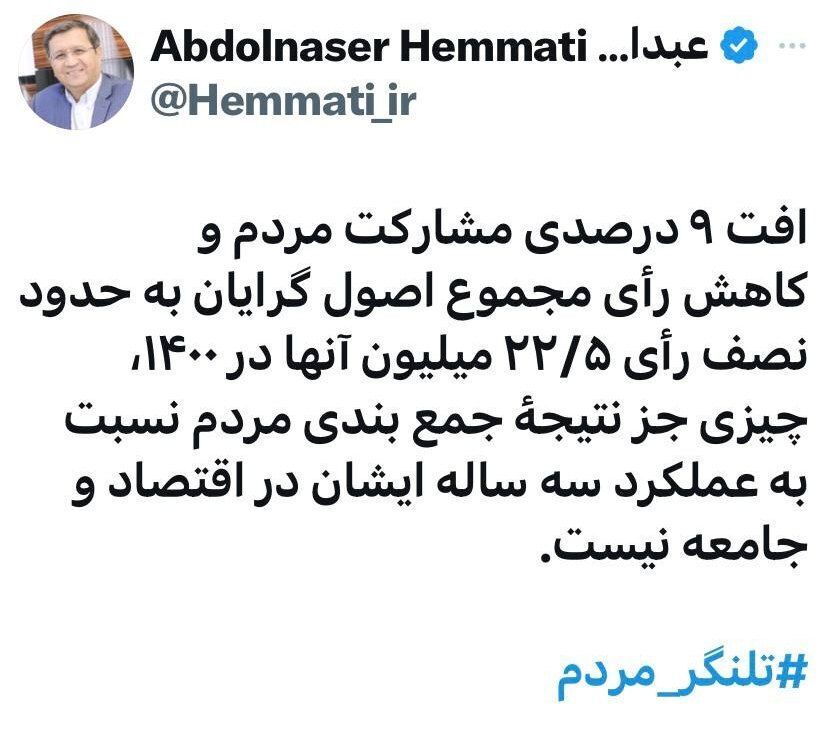 همتی - انتخابات 1403