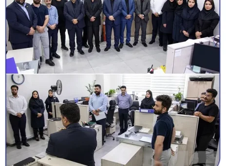 دیدار و گفت‌وگوی مدیرعامل و عضو هیئت‌مدیرۀ بیمه سرمد با مدیر و کارکنان مدیریت فناوری اطلاعات به مناسبت روز فناوری اطلاعات