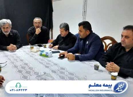 بازدید مدیرعامل بیمه معلم از قرارگاه‌های این شرکت در عراق