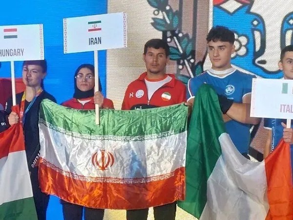 دختر مچ‌انداز ایران در رقابت‌های جهانی به مدال برنز رسید